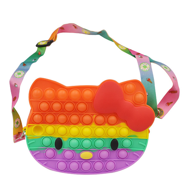 Multicolored Cat Pressure Relief Bag 84501