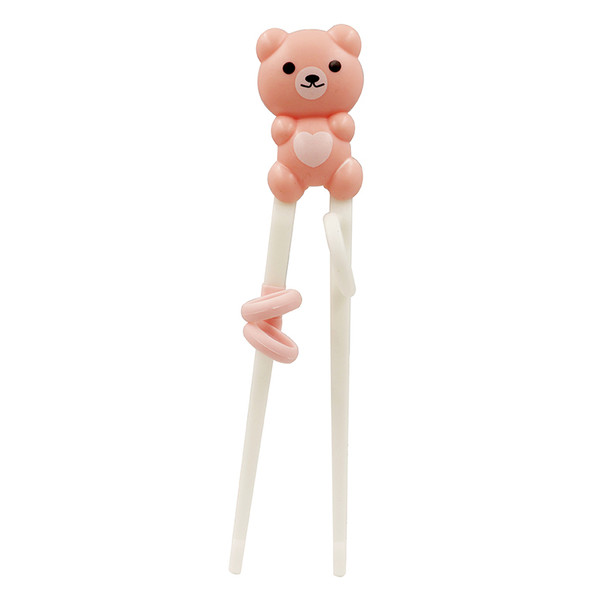 Pink Little Bear Choppstick With rings 29173