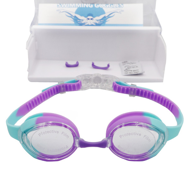COOSA CA-936 Swimming Goggles (Purple/Light Blue)