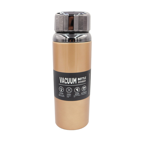 AIMING DE SUS 304 Steel Vacuum Fashion Cup - Brown