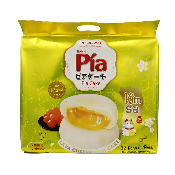 PHUC AN Bakery Lava Custard Pia Cake 10.5oz