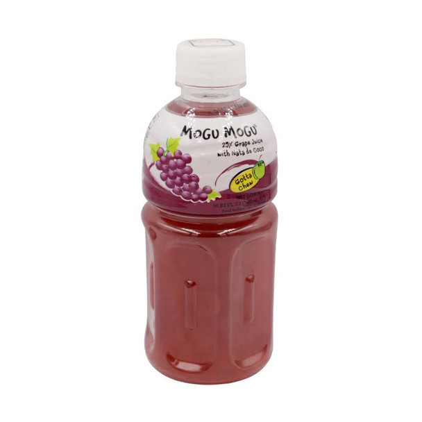 Mogu Mogu 25% Grape Juice With Nata De Coco 10.82 oz