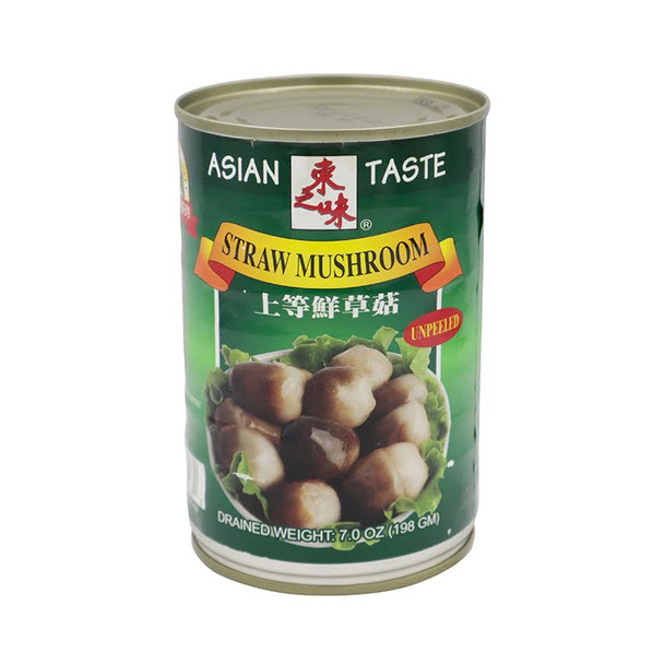 Asian Taste Straw Mushroom Unpeeled 15oz