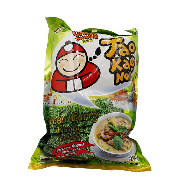 Taokaenoi Crispy Seaweed Snack Green Curry Flavor 1.12oz