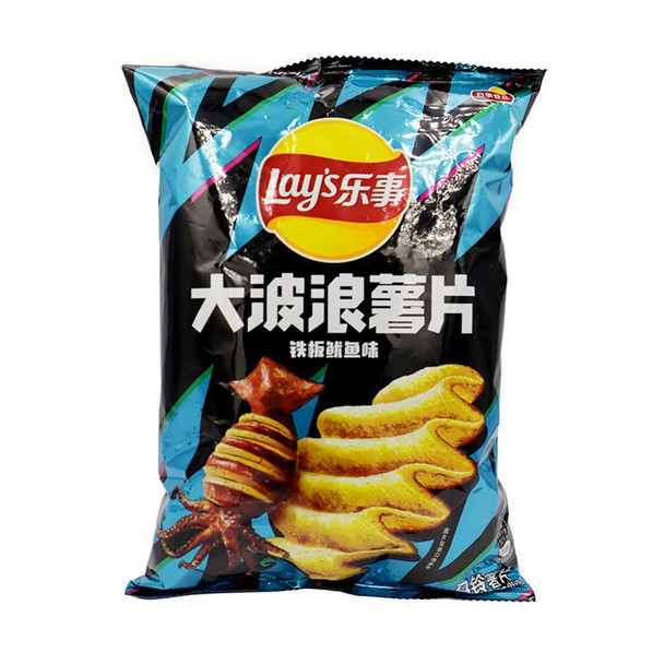 Lay's Potato Chips Sizzling Squid Flavor 2.46oz