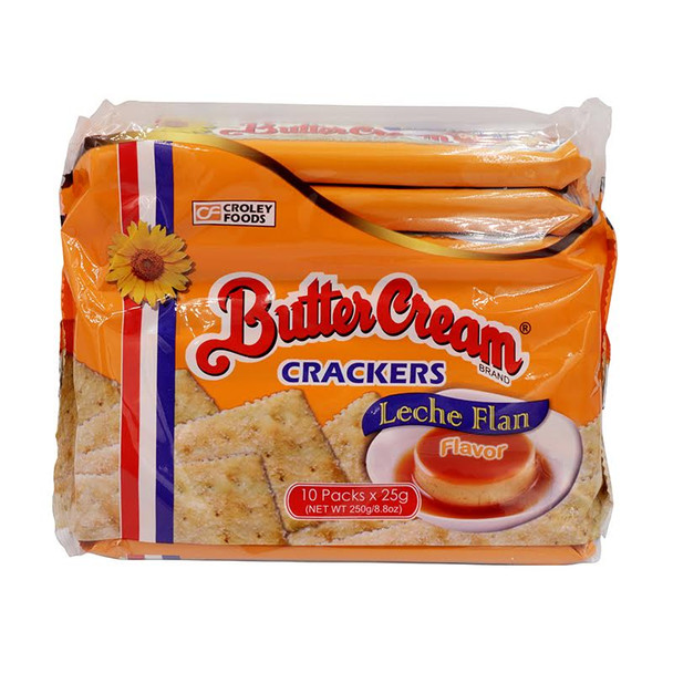 Croley Foods Butter Cream Leche Flan Crackers 8.8oz