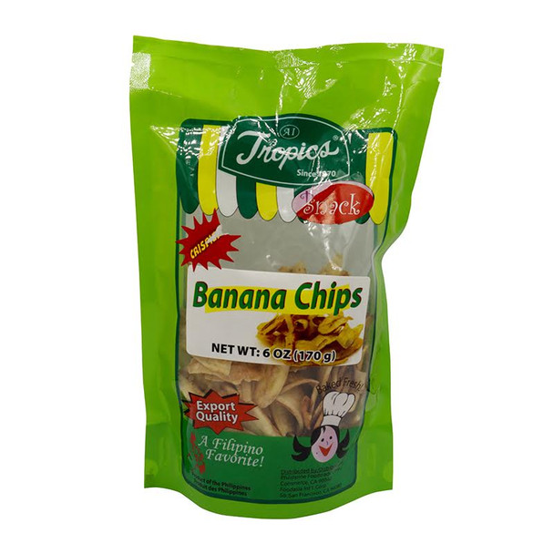 Tropics Banana Chips  6oz