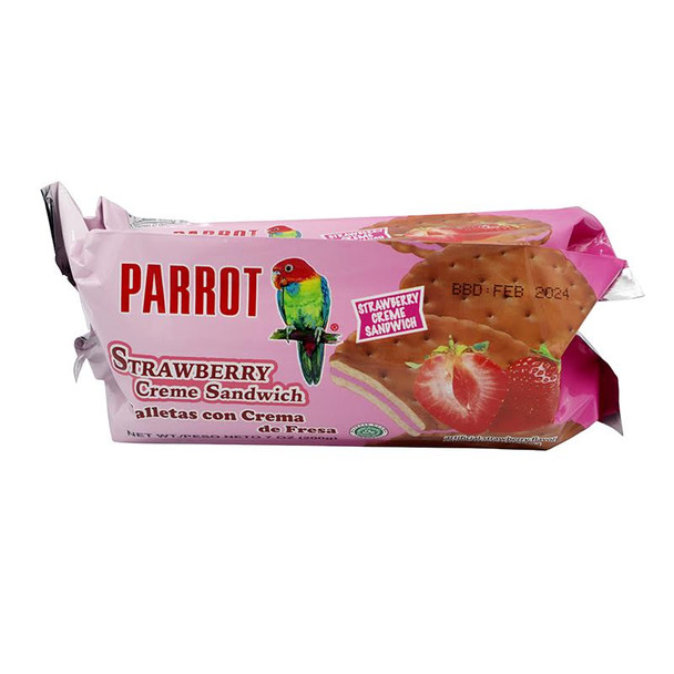 Parrot Strawberry Creme Sandwich 7oz