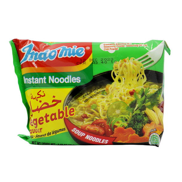 Indomie Instant Noodles Vegetable Flavour 2.65oz