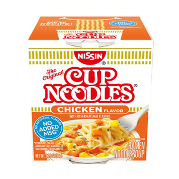 Nissin Cup Noodles Chicken Flavor 2.25oz