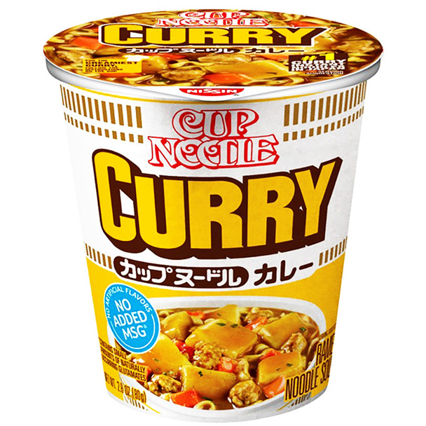 Nissin Cup Noodle Curry Flavor 2.8oz