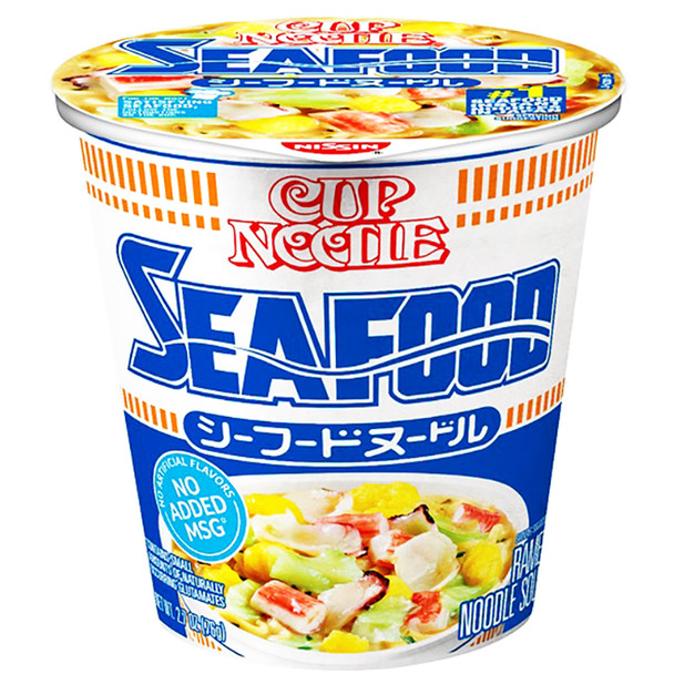 Nissin Cup Noodle Seafood Flavor 2.68oz