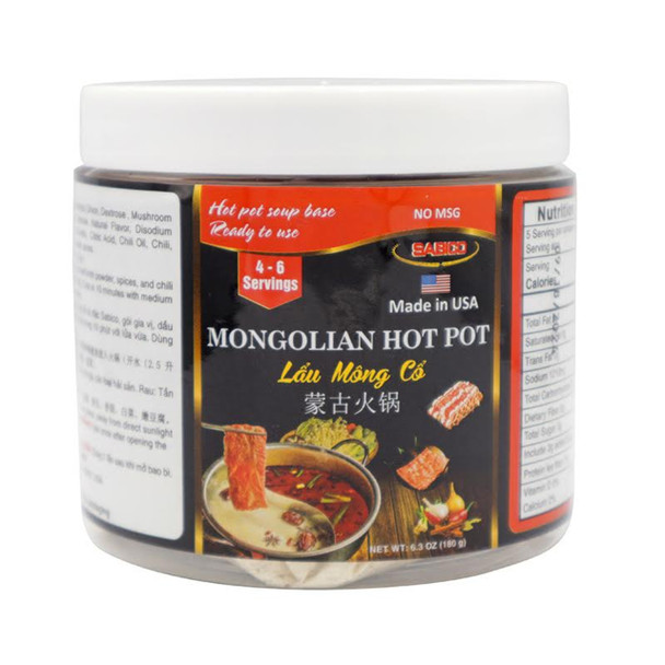 Sabico Mongolian Hot Pot Lau Mong Co 6.3oz