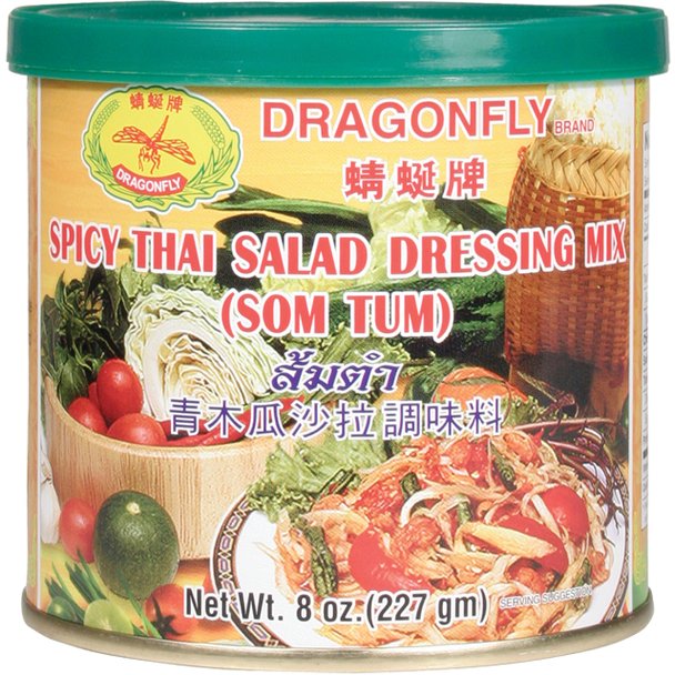 Dragonfly Spicy Thai Salad Dressing Mix (Som Tum) 8oz