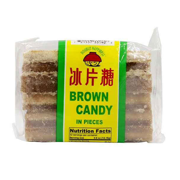 Double Happiness Brown Candy in Pieces 16oz