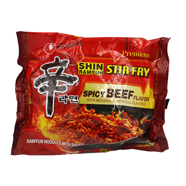 Nongshim Shin Ram Yun Stir Fry Spicy Beef Flavor  4.76 oz