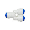 RO Y-Connector 1/4 x 1/4 x 1/4  (6 mm)