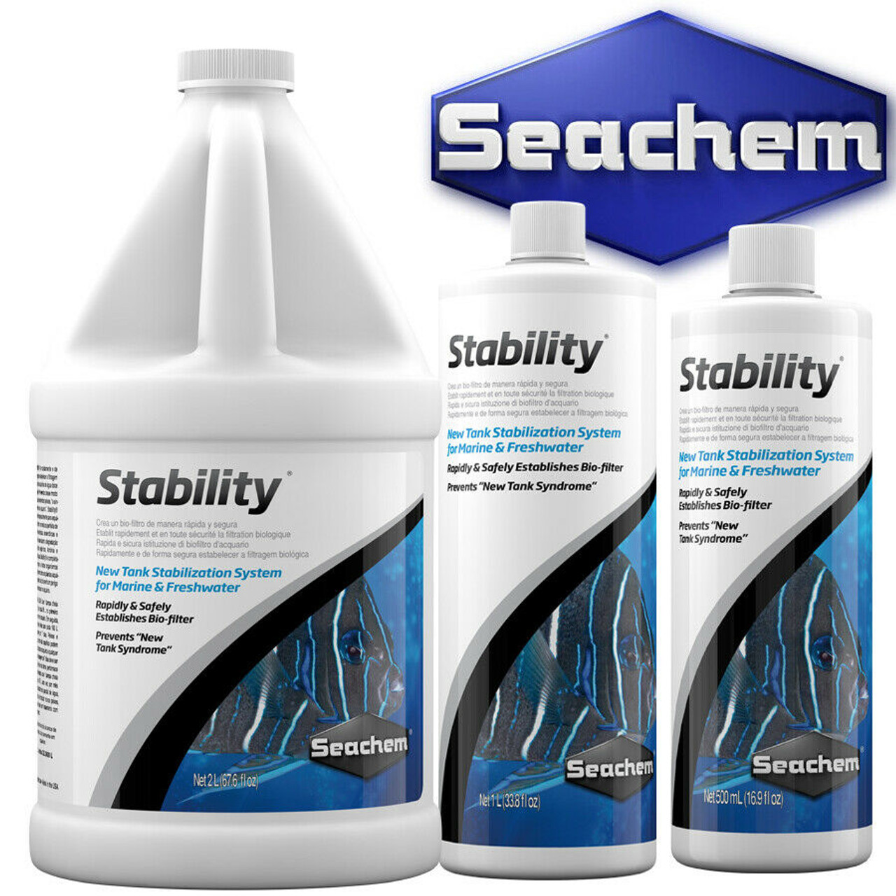 海水魚用品 Seachem Stability 2L Seachem Stability 2L | Seachem Prime 2L (Aquarium