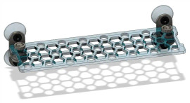 HBC Glass Frag Rack Pro - 300 mm + 30° Holders