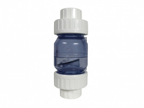 PVC Hvit Check Valve 32mm