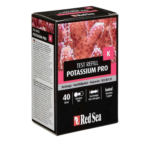 Red Sea Potassium Pro Reef test Refill