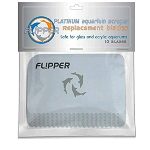 Flipper Platinum Scraper Replacement Cards 10 pcs