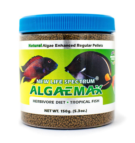 New Life Spectrum AlgaeMax - Formula For Herbivores (1mm/125g)