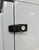 SD2 Solar Direct Aerator locking cabinet hasp on powder-coated enclosure