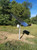 SD-1 Solar Direct Aerator installed at remote pond for off-grid solar pond aeration