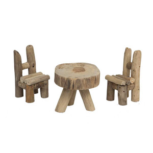 Woodland Fairy Table and Chairs by Papoose| Woodland Fairy Table and Chairs by Papoose|