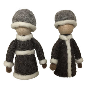 Winter Fairies 2 piece Set by Papoose Toys| Winter Fairies 2 piece Set by Papoose Toys|