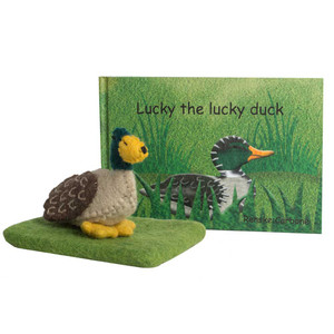 Lucky The Lucky Duck Book and Toy | Papoose Toys Lucky The Lucky Duck Book and Toy | Papoose Toys