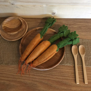 Dutch Carrots Felt Food by Papoose Toys Dutch Carrots Felt Food by Papoose Toys