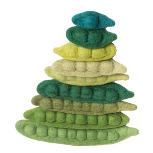 Bean Counters/9p Felt Food by Papoose Toys| Bean Counters/9p Felt Food by Papoose Toys|