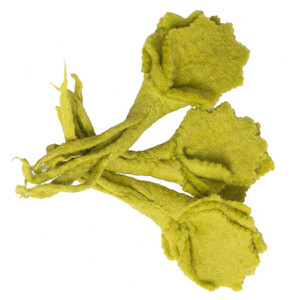 Mini Lettuce/3pc Felt Food by Papoose Toys| Mini Lettuce/3pc Felt Food by Papoose Toys|