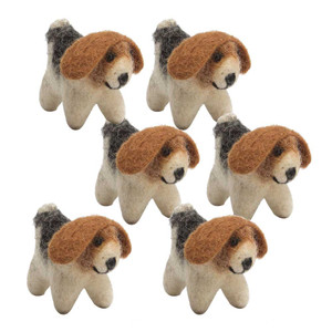 Mini Dog/6pc  by Papoose Toys| Mini Dog/6pc  by Papoose Toys|