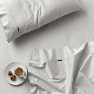 Augusta Grey Sheet Set by Linen House| Augusta Grey Sheet Set by Linen House|