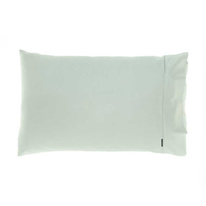 Augusta Green Gum Pillowcase by Linen House| Augusta Green Gum Pillowcase by Linen House|
