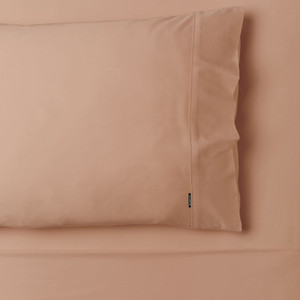 Nara Bamboo 400TC Clay Sheet Set by Linen House| Nara Bamboo 400TC Clay Sheet Set by Linen House|