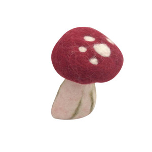 Standing Mushroom Medium 8cm by Papoose Toys Standing Mushroom Medium 8cm by Papoose Toys