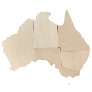 Australia Map Wooden Puzzle Australia Map Wooden Puzzle