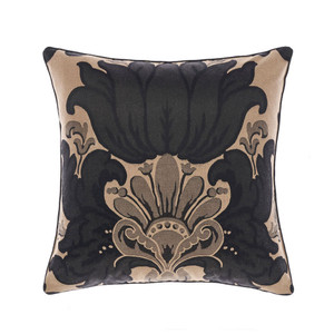 Dionisia Black Cushion 48x48cm | Grace by Linen House Dionisia Black Cushion 48x48cm | Grace by Linen House