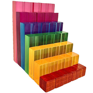 Lucite Stepped Blocks Lucite Stepped Blocks