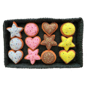 Tray With Biscuits 13pc | Papoose Toys Tray With Biscuits 13pc | Papoose Toys