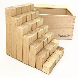 Natural Wooden Steps 35pc Natural Wooden Steps 35pc