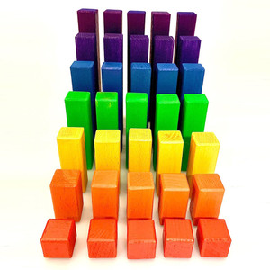 Rainbow Wooden Steps Rainbow Wooden Steps