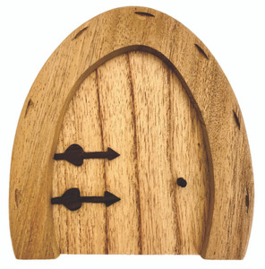 Wooden Fairy Door | Papoose Toys Wooden Fairy Door | Papoose Toys