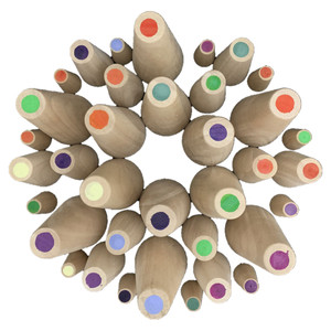 Goethe Totems 36pc | Papoose Toys Goethe Totems 36pc | Papoose Toys