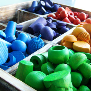 Mini Rainbow Loose Parts | Papoose Toys Mini Rainbow Loose Parts | Papoose Toys