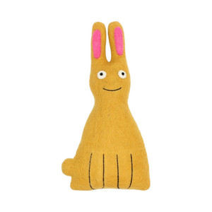 Yellow Bunny Novelty Cushion Yellow Bunny Novelty Cushion